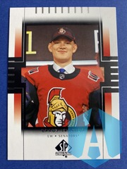 2018-19 UD SP Authentic Retro Draft Picks #RDP-BT Brady Tkachuk Ottawa Senators